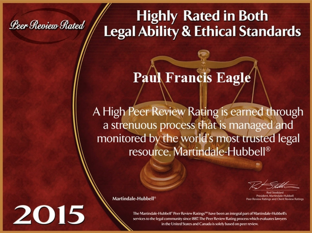 Eagle Law Offices Recognized For Legal Ability & Ethical Standards